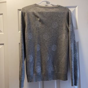 Only mine cashmere grey sparkly sweater